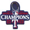 2023 MLB World Series Champions Texas Rangers Jersey Patch view 1