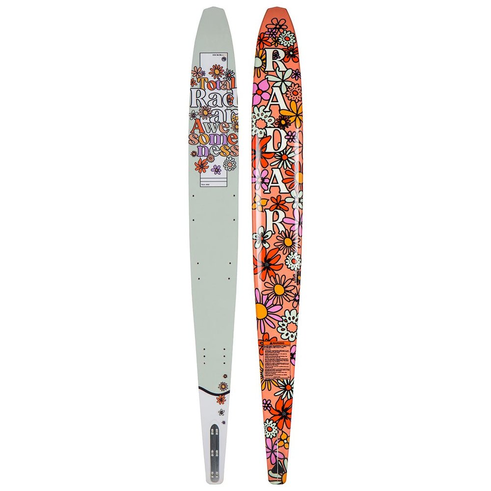 Radar Water Ski 65" - Girls Total Radar Awesomeness - Flower Power