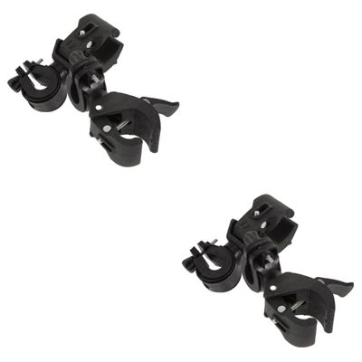 BESPORTBLE 4pcs Flashlight Bike Mount Bike Light Holder Bicycle Accessory Night Riding Clamp