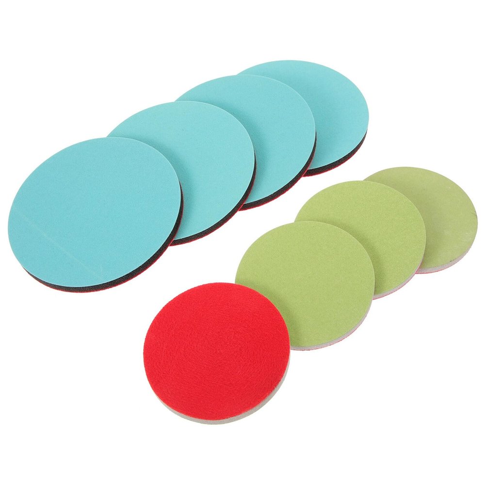 BESPORTBLE Bowling Ball Cleaning Pad Sponge Sanding Paper Sanding Pads Flexible Durable Easy to Use