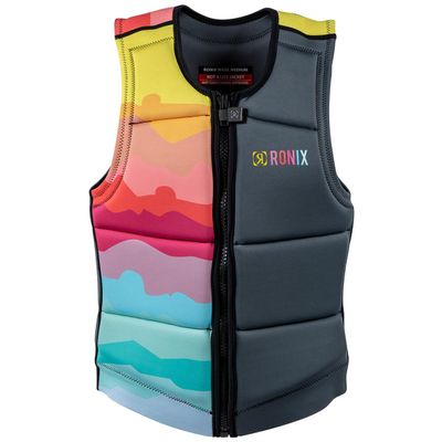 Ronix Coral - Women's CE Approved Impact Vest - Rainbow Hills - M