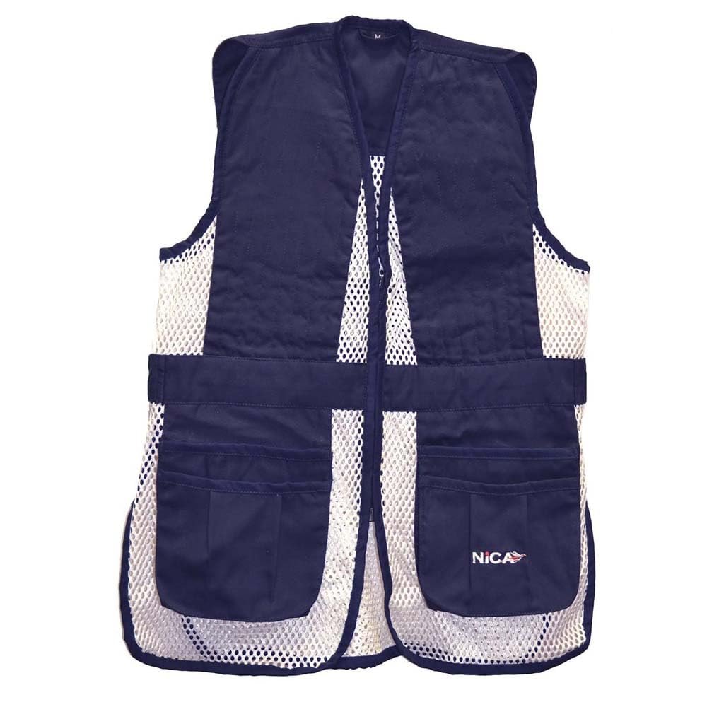NICA Ambi Youth Shooting Vest- Navy (X-Large)