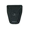 Hero's Pride AirTek Single Handcuff Case, Law Enforcement On-Duty Belt Carry, Basket Weave Finish, Black Snap view 1