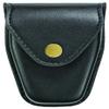 Hero's Pride AirTek Double Closed Handcuff Case, Law Enforcement On-Duty Belt Carry, Plain Finish, Brass Snap view 1