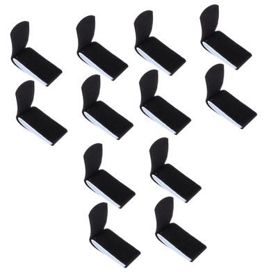 BESPORTBLE 12pcs Snowboard Straps Ski Fixing Bands for Sled Accessories Material for Sports