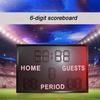 TsoLay Digital Multisport Scoreboard, Portable Scoreboard, Electronic Scoreboard with Remote Control, 4000MCD Brightness, Ideal for Game Room, Backyard, Lawn, Pool, Driveway, PE Class, Club view 2