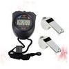 BESPORTBLE 2pcs Multi-Functional Electronic Stopwatch Large Display for Sports with Whistles for Trainers Ideal for Racing Running Swimming Random Style view 4
