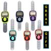 Islamic Favors Tasbeeh Counter, Digital Handheld Tally Counter Electronic Finger Counter, 5 Digit Electronic Digital Display, Hand Tally Clicker Counter, Counting for Golf, Goods Counting, Lap, Knitting Ramdom Mix colors(48) view 2