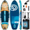SPORIT 11'635" Super Wide Inflatable Stand Up Paddle Board, Ultra Stable SUP Board for Adults, 450lb Capacity with Shoulder Strap, 100L Backpack, Removable US Fin, Floating Paddle, Safety Leash view 1