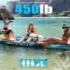SPORIT 11'635" Super Wide Inflatable Stand Up Paddle Board, Ultra Stable SUP Board for Adults, 450lb Capacity with Shoulder Strap, 100L Backpack, Removable US Fin, Floating Paddle, Safety Leash view 3
