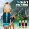 SPORIT 11'635" Super Wide Inflatable Stand Up Paddle Board, Ultra Stable SUP Board for Adults, 450lb Capacity with Shoulder Strap, 100L Backpack, Removable US Fin, Floating Paddle, Safety Leash view 4