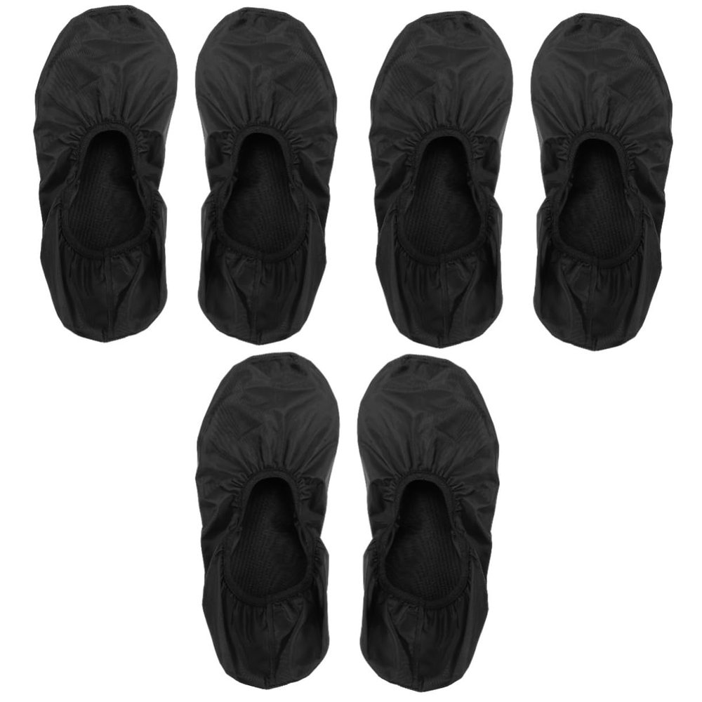 BESPORTBLE 6pcs Outdoor Sneaker Covers Safe Household Shoe Covers Elastic Band Design for Easy Use