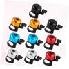 NOLITOY 20pcs Miniature Bike Bell Loud and Melodious Thumb Bell Accessories for Scooters and Motorcycles Black Red and Silver Easy to Install view 4