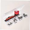 BESPORTBLE 84 Pcs Rod Tips Replacement Kit Stainless Steel Frame Sweatband for Fishing Rods view 2