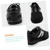 BESPORTBLE 5pairs Bowling Shoe Cover Adjustable Elastic Band Design for Men and Women Portable Slide Tool for Easy Use Bowling Accessory Black view 2