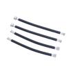 BESPORTBLE 2sets Valve Pump Hose Extension Air Inflator Tube Bike Tube Extension Hose 4pcs*2 view 4