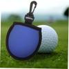 BESPORTBLE 3pcs Golf Ball Cleaning Pouch Portable Neoprene Cleaning Bag Golf Balls Protector for Enthusiasts view 4