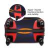 Luggage Cover,Fashion Suitcase Protector Fits 18-32 Inch Luggage,Washable Suitcase Covers,Magic Electric Guitar Music Print view 4