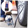 BESPORTBLE Lightweight Portable Tire Floor Pump Activated Foot Pump for Bike Tires Suitable for Cars Boats Inflatable Beds view 2