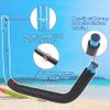 Kayak Storage Rack,Kayak Rack for Garage,Kayak Wall Mount with Nylon Straps,Heavy Duty Kayak Hanger Kayak Hook Suitable for Kayaks and SUP Paddle Board (4 Pack,Blue) view 3