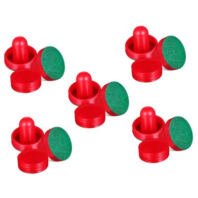 BESPORTBLE 5sets Air Hockey Replacement Accessories Paddles Pucks and Pads for Enhanced Game for Fast- Indoor Air Hockey