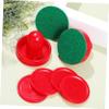 BESPORTBLE 5sets Air Hockey Replacement Accessories Paddles Pucks and Pads for Enhanced Game for Fast- Indoor Air Hockey view 2