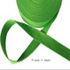 MONIDOOR Cotton Webbing 1 Inch 14 Yards Mediumweight Polyester Cotton Webbing Strap for Cloth Tote Bags Leash Straps Crafts Outdoor Accessories(1 Inch-14 Yards,Bright Green 161479) view 2