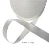 MONIDOOR Cotton Webbing 1 Inch 6 Yards Mediumweight Polyester Cotton Webbing Strap for Cloth Tote Bags Leash Straps Crafts Outdoor Accessories(1 Inch-6 Yards,White 160629) view 2