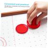 BESPORTBLE 3sets Ice Hockey Pucks and Paddles with Slider Accessories for Game Tables Includes Pucks and Felt Pads for Enhanced Play view 4