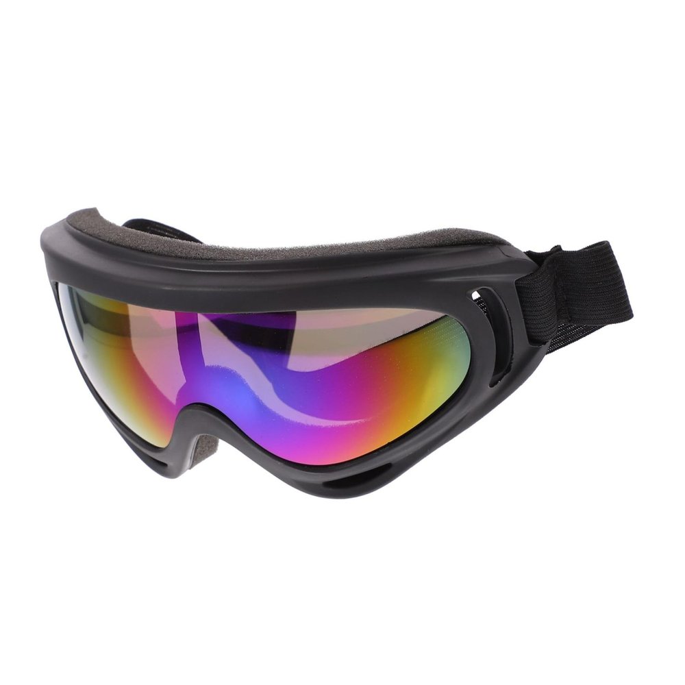 Anneome Riding Glasses Men Women Boys and Girls Windproof Ski Goggles Uv400 Anti-fog Scratch-proof Z87.1 Safety Comfortable Frame Design