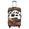 Luggage Cover,Fashion Suitcase Protector Fits 18-32 Inch Luggage,Washable Suitcase Covers,Lover Dog Paws Print view 1