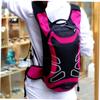 Anneome Cycling Backpack 12l Capacity Hiking Water Bladder Bag Nylon Bike Bag Waterproof Rucksack Large Volume (Rosy) view 3