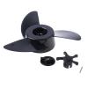 DEUSES [Replacement car Parts] 1 Set 3 Blades Motor Boat Propellers Electric Engine Outboard for Haibo ET34 ET44 ET54 [Replacement] view 1