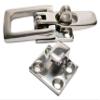Boat Door Hatch 316 Stainless Steel Anti-Rattle Latches, Marine Grade Lockable Hold Down Clamp Latches (2 Pcs) view 3