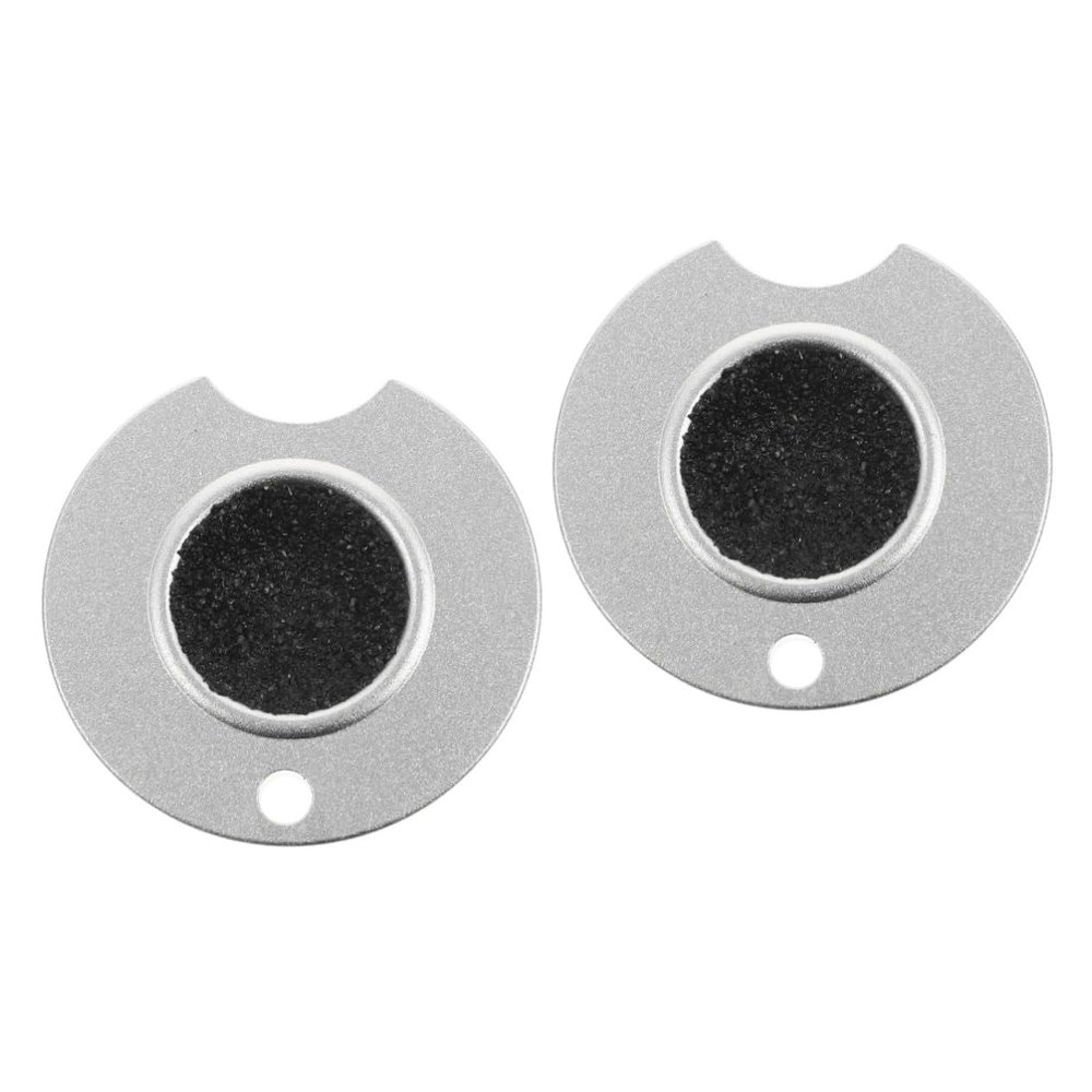 BESPORTBLE 2pcs Cue Tip Shaper Aluminum Mushroom Tip Burnisher for Billiard and Pool Accessories Compact and Lightweight Design for and Storage