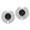 BESPORTBLE 2pcs Cue Tip Shaper Aluminum Mushroom Tip Burnisher for Billiard and Pool Accessories Compact and Lightweight Design for and Storage view 1