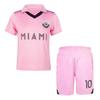 BDONDON Mia-Mi Soccer Practice Bundle 12Y - 2-Piece Youth Jersey & Shorts Athletic Wear (CN-CA-MP, 12 Years)