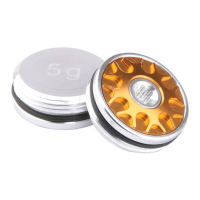 OGECLF 2pcs Gold Golf Weights for Odyssey Stroke Lab, Triple Track, O-Works Putters (2x10g)