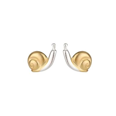 925 Sterling Silver Mushroom Necklace Original Art Cute Mini Mushroom Snail Set For Women With Mushroom Pendant Chain And Earrings Jewelry Female Choker Cottagecore Cute Mini Cartoon Snail