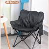 WDDEYYDS Heated Camping Chair Folding Camp Chair for Events USB Heated Portable Camping Chair with Holder for Garden/Fishing/Picnics/Camping view 2