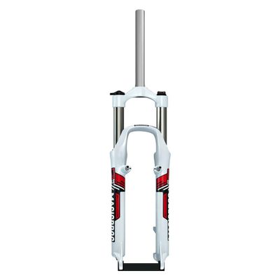 HIMALO 26 Inch Mountain Bike Suspension Fork Travel 100mm Spring Fork 1-1/8" Straight Tube Disc V Brake Bike Fork QR 9mm Manual Lockout