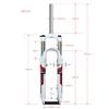 HIMALO 26 Inch Mountain Bike Suspension Fork Travel 100mm Spring Fork 1-1/8" Straight Tube Disc V Brake Bike Fork QR 9mm Manual Lockout view 2