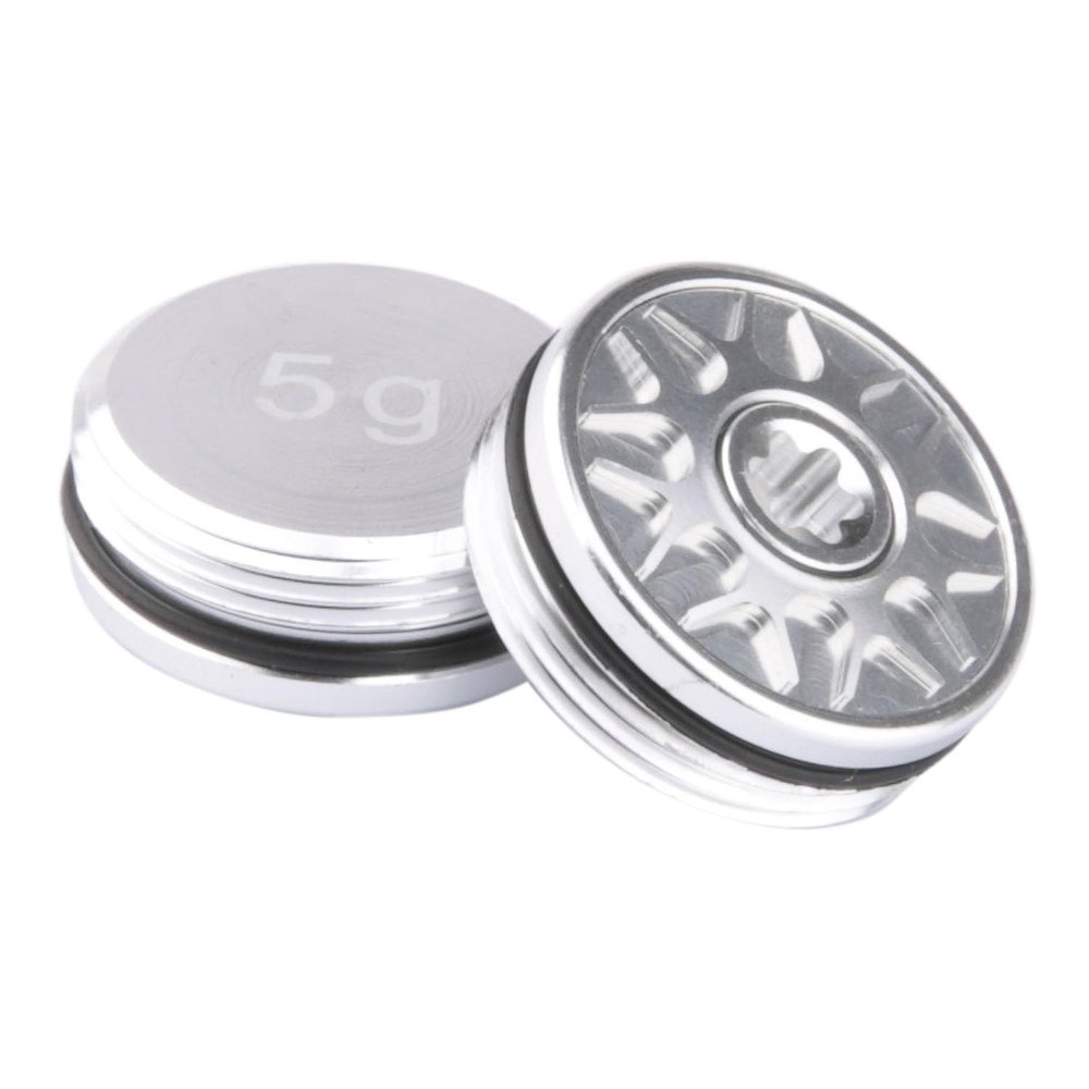 OGECLF 2pcs Silver Golf Weights for Odyssey Stroke Lab, Triple Track, O-Works Putters (2x5g)