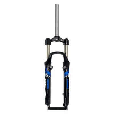 HIMALO 26 Inch Mountain Bike Suspension Fork Travel 100mm Spring Fork 1-1/8" Straight Tube Disc V Brake Bike Fork QR 9mm Manual Lockout