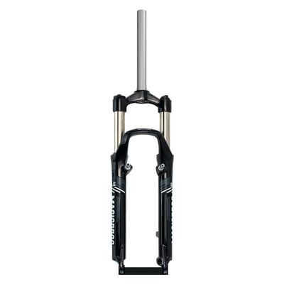 HIMALO 26 Inch Mountain Bike Suspension Fork Travel 100mm Spring Fork 1-1/8" Straight Tube Disc V Brake Bike Fork QR 9mm Manual Lockout