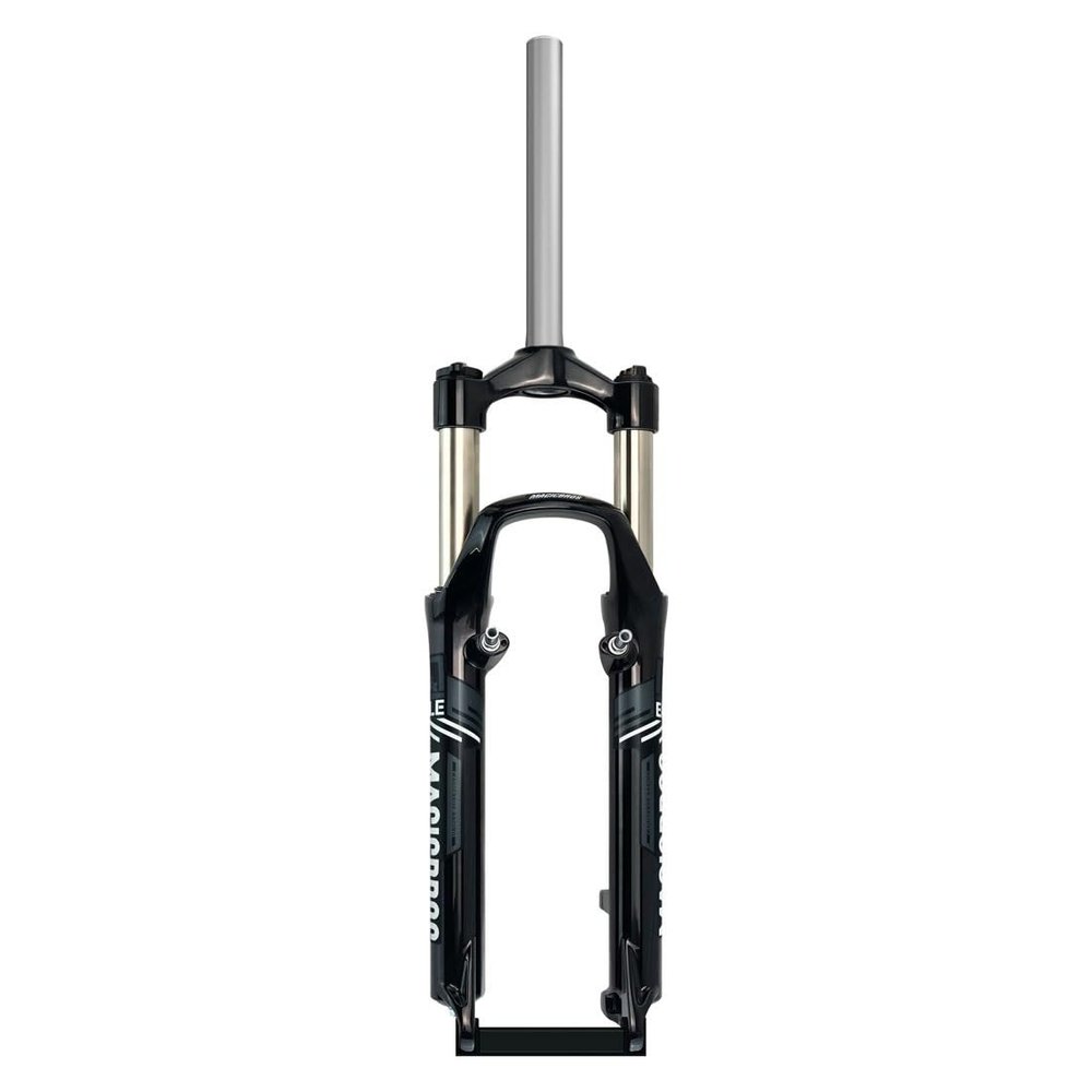 HIMALO 26 Inch Mountain Bike Suspension Fork Travel 100mm Spring Fork 1-1/8" Straight Tube Disc V Brake Bike Fork QR 9mm Manual Lockout