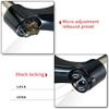 HIMALO 26 Inch Mountain Bike Suspension Fork Travel 100mm Spring Fork 1-1/8" Straight Tube Disc V Brake Bike Fork QR 9mm Manual Lockout view 3