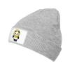 Cute Panda Sunflowers Beanie Hat for Women Men Winter Hat Gray Winter Knit Caps Soft Ski Hat Unisex view 2