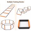 CIRONI Lightweight Speed Training Hurdles, 8 13 21 42 Ft Long Obstacle Training Sports Practice Equipment, Portable Track Hurdles for Athletes Soccer Basketball view 2