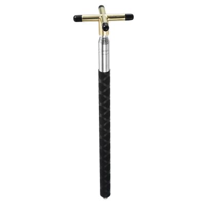 M METERXITY Retractable Billiards Cue Stick Bridge with Removable Cross Bridge Head - Silicone Handle Billiards Table Accessory, Apply to Party/Club/Home Gold